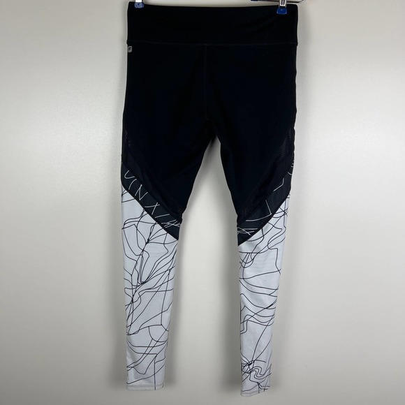 Fabletics Mid-Rise Mesh PowerHold Legging, Medium - Picture 3 of 6